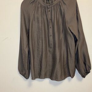 Primark Women's Blouse in Dark Brown